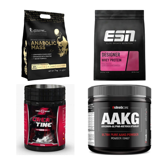 Masseaufbau für Fortgeschrittene: Kevin Levrone Anabolic + 3 weitere – alle enthaltenen Artikel