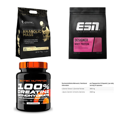 Masseaufbau für Fortgeschrittene: Kevin Levrone Anabolic + 3 weitere – alle enthaltenen Artikel