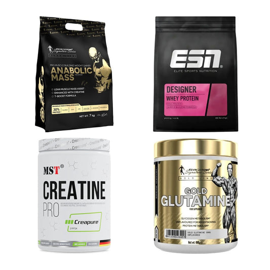 Masseaufbau für Fortgeschrittene: Kevin Levrone Anabolic + 3 weitere – alle enthaltenen Artikel