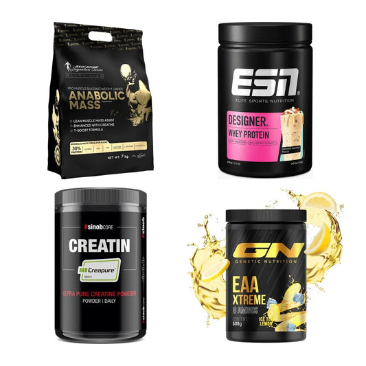 Masseaufbau für Fortgeschrittene: Kevin Levrone Anabolic + 3 weitere – alle enthaltenen Artikel