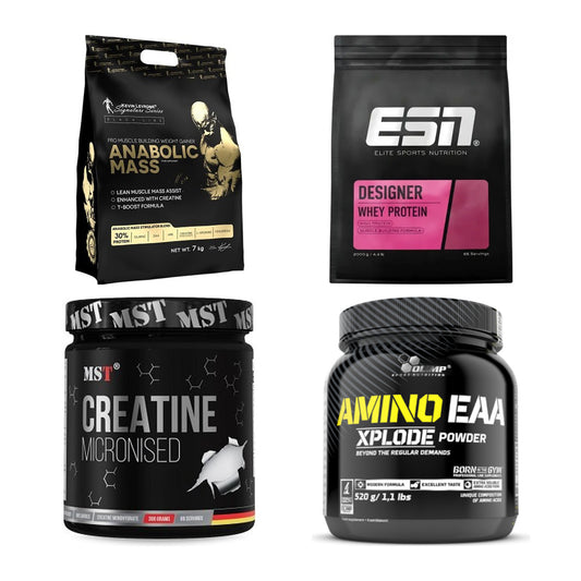 Masseaufbau für Fortgeschrittene: Kevin Levrone Anabolic + 3 weitere – alle enthaltenen Artikel