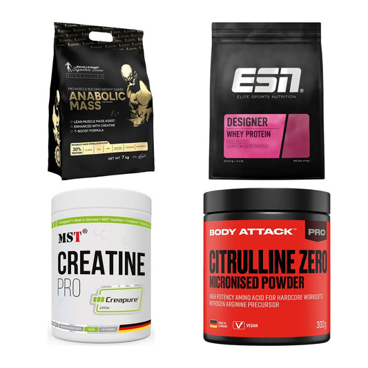 Masseaufbau für Fortgeschrittene: Kevin Levrone Anabolic + 3 weitere – alle enthaltenen Artikel