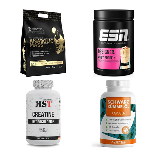 Masseaufbau für Fortgeschrittene: Kevin Levrone Anabolic + 3 weitere – alle enthaltenen Artikel