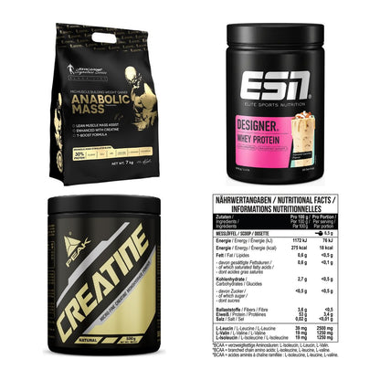 Masseaufbau für Fortgeschrittene: Kevin Levrone Anabolic + 3 weitere – alle enthaltenen Artikel