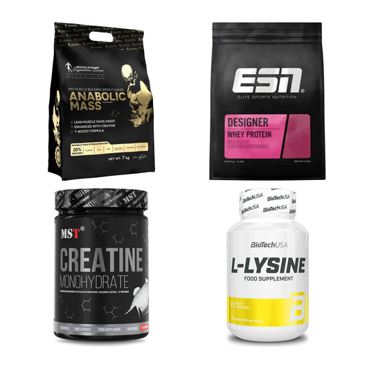 Masseaufbau für Fortgeschrittene: Kevin Levrone Anabolic + 3 weitere – alle enthaltenen Artikel