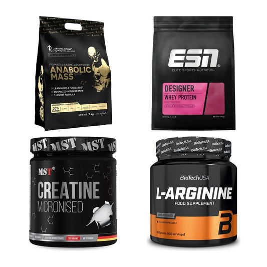Masseaufbau für Fortgeschrittene: Kevin Levrone Anabolic + 3 weitere – alle enthaltenen Artikel