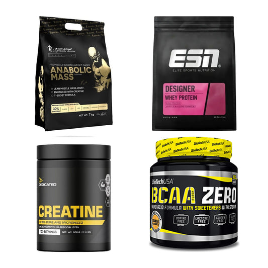 Masseaufbau für Fortgeschrittene: Kevin Levrone Anabolic + 3 weitere – alle enthaltenen Artikel
