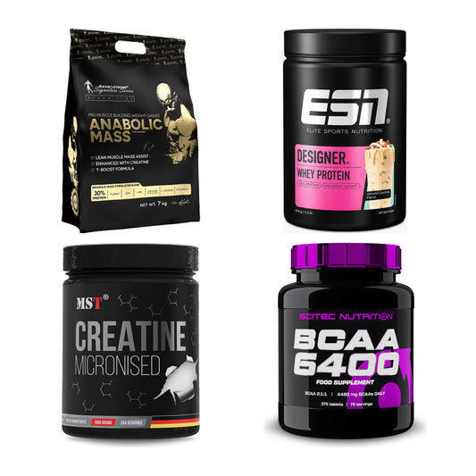 Masseaufbau für Fortgeschrittene: Kevin Levrone Anabolic + 3 weitere – alle enthaltenen Artikel