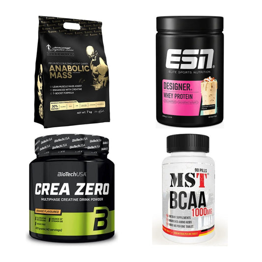 Masseaufbau für Fortgeschrittene: Kevin Levrone Anabolic + 3 weitere – alle enthaltenen Artikel