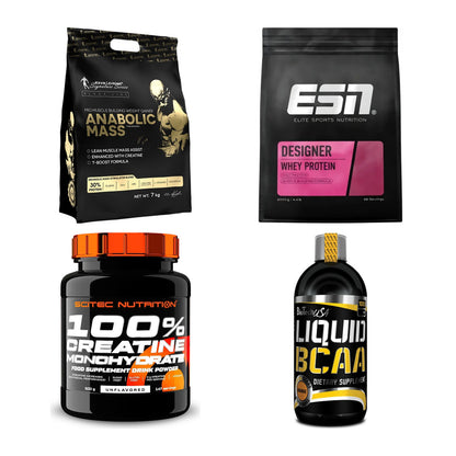 Masseaufbau für Fortgeschrittene: Kevin Levrone Anabolic + 3 weitere – alle enthaltenen Artikel