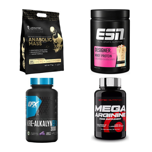 Masseaufbau für Fortgeschrittene: Kevin Levrone Anabolic + 3 weitere – alle enthaltenen Artikel