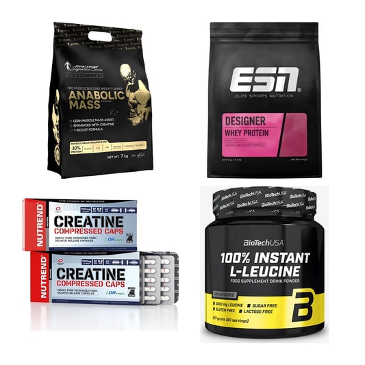 Masseaufbau für Fortgeschrittene: Kevin Levrone Anabolic + 3 weitere – alle enthaltenen Artikel