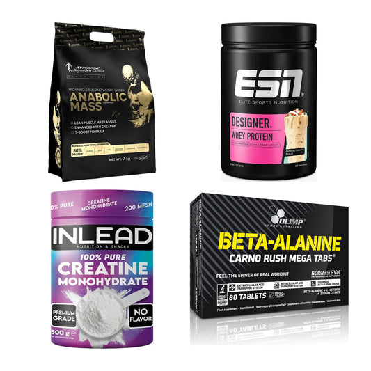 Masseaufbau für Fortgeschrittene: Kevin Levrone Anabolic + 3 weitere – alle enthaltenen Artikel