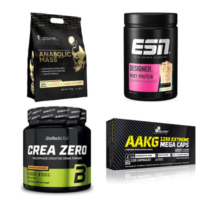 Masseaufbau für Fortgeschrittene: Kevin Levrone Anabolic + 3 weitere – alle enthaltenen Artikel