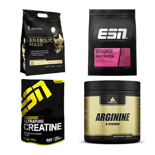 Masseaufbau für Fortgeschrittene: Kevin Levrone Anabolic + 3 weitere – alle enthaltenen Artikel