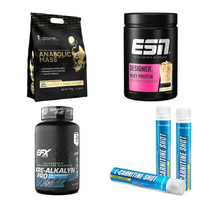 Masseaufbau für Fortgeschrittene: Kevin Levrone Anabolic + 3 weitere – alle enthaltenen Artikel