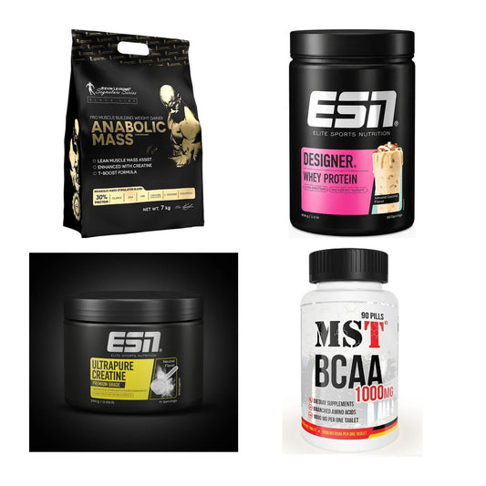 Masseaufbau für Fortgeschrittene: Kevin Levrone Anabolic + 3 weitere – alle enthaltenen Artikel
