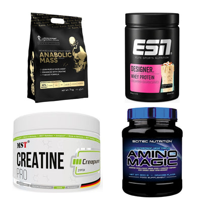 Masseaufbau für Fortgeschrittene: Kevin Levrone Anabolic + 3 weitere – alle enthaltenen Artikel