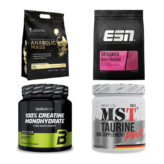 Masseaufbau für Fortgeschrittene: Kevin Levrone Anabolic + 3 weitere – alle enthaltenen Artikel