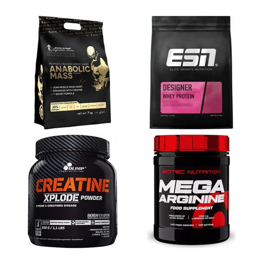Masseaufbau für Fortgeschrittene: Kevin Levrone Anabolic + 3 weitere – alle enthaltenen Artikel