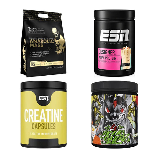 Masseaufbau für Fortgeschrittene: Kevin Levrone Anabolic + 3 weitere – alle enthaltenen Artikel