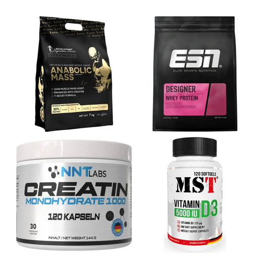 Masseaufbau für Fortgeschrittene: Kevin Levrone Anabolic + 3 weitere – alle enthaltenen Artikel