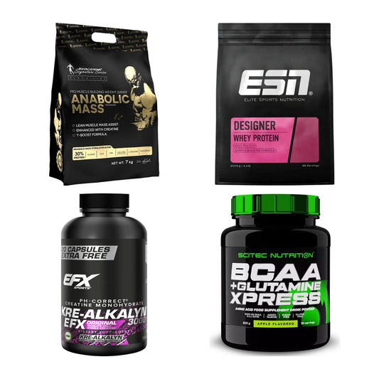 Masseaufbau für Fortgeschrittene: Kevin Levrone Anabolic + 3 weitere – alle enthaltenen Artikel