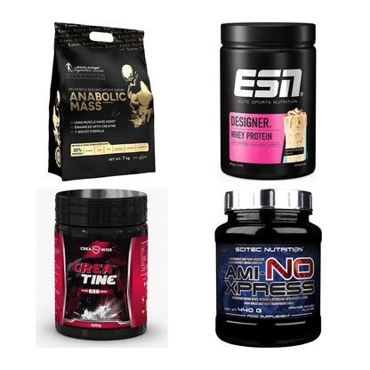 Masseaufbau für Fortgeschrittene: Kevin Levrone Anabolic + 3 weitere – alle enthaltenen Artikel