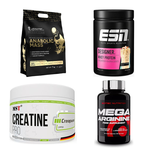 Masseaufbau für Fortgeschrittene: Kevin Levrone Anabolic + 3 weitere – alle enthaltenen Artikel