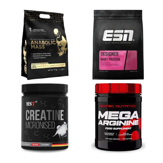 Masseaufbau für Fortgeschrittene: Kevin Levrone Anabolic + 3 weitere – alle enthaltenen Artikel