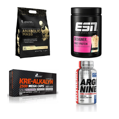 Masseaufbau für Fortgeschrittene: Kevin Levrone Anabolic + 3 weitere – alle enthaltenen Artikel