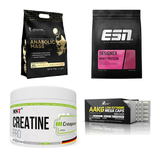 Masseaufbau für Fortgeschrittene: Kevin Levrone Anabolic + 3 weitere – alle enthaltenen Artikel