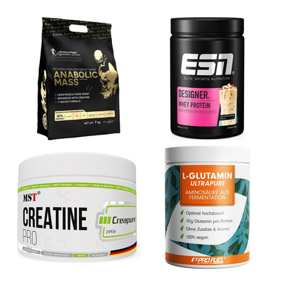 Masseaufbau für Fortgeschrittene: Kevin Levrone Anabolic + 3 weitere – alle enthaltenen Artikel