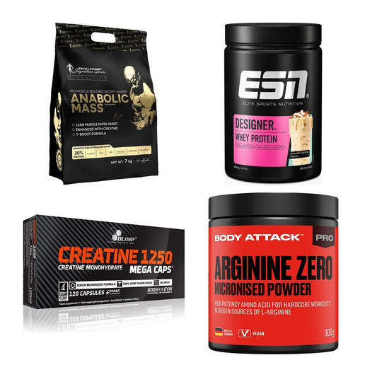 Masseaufbau für Fortgeschrittene: Kevin Levrone Anabolic + 3 weitere – alle enthaltenen Artikel