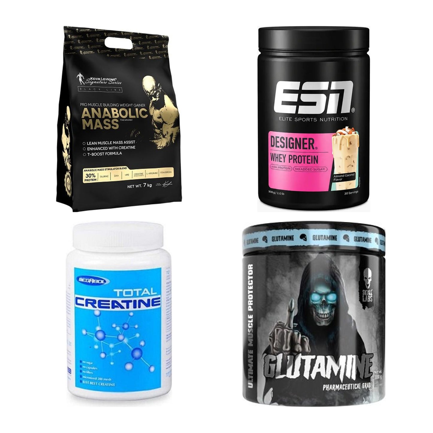 Masseaufbau für Fortgeschrittene: Kevin Levrone Anabolic + 3 weitere – alle enthaltenen Artikel