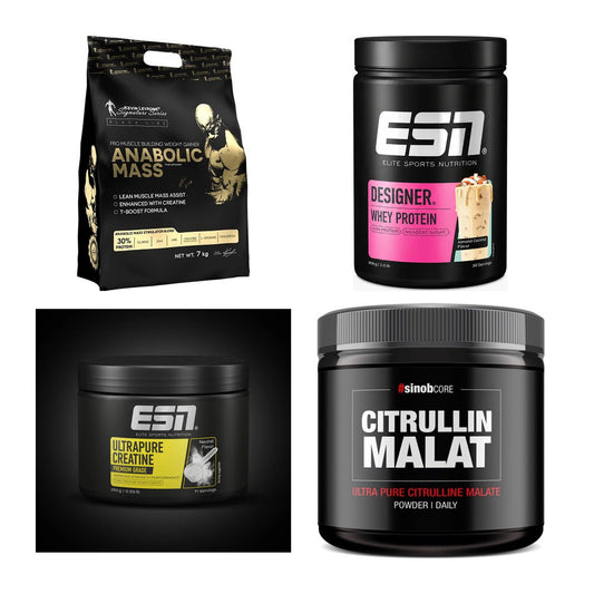 Masseaufbau für Fortgeschrittene: Kevin Levrone Anabolic + 3 weitere – alle enthaltenen Artikel