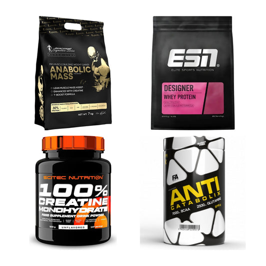 Masseaufbau für Fortgeschrittene: Kevin Levrone Anabolic + 3 weitere – alle enthaltenen Artikel