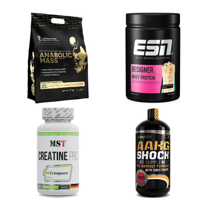 Masseaufbau für Fortgeschrittene: Kevin Levrone Anabolic + 3 weitere – alle enthaltenen Artikel