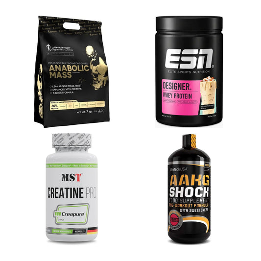 Masseaufbau für Fortgeschrittene: Kevin Levrone Anabolic + 3 weitere – alle enthaltenen Artikel