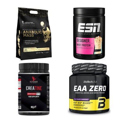 Masseaufbau für Fortgeschrittene: Kevin Levrone Anabolic + 3 weitere – alle enthaltenen Artikel