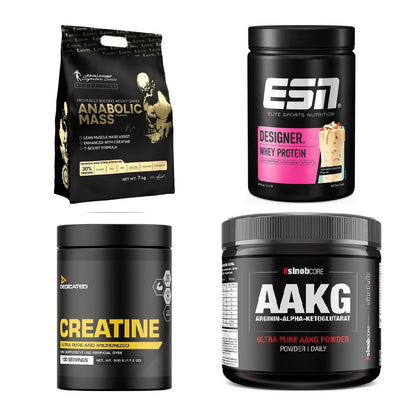 Masseaufbau für Fortgeschrittene: Kevin Levrone Anabolic + 3 weitere – alle enthaltenen Artikel