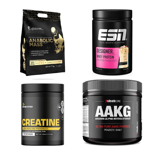 Masseaufbau für Fortgeschrittene: Kevin Levrone Anabolic + 3 weitere – alle enthaltenen Artikel