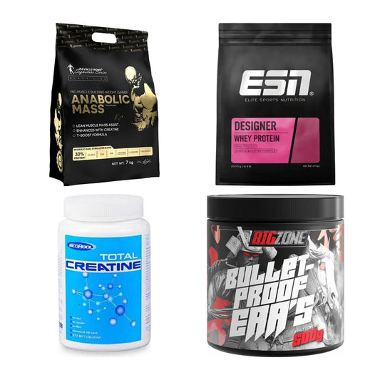 Masseaufbau für Fortgeschrittene: Kevin Levrone Anabolic + 3 weitere – alle enthaltenen Artikel