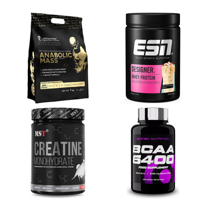 Masseaufbau für Fortgeschrittene: Kevin Levrone Anabolic + 3 weitere – alle enthaltenen Artikel