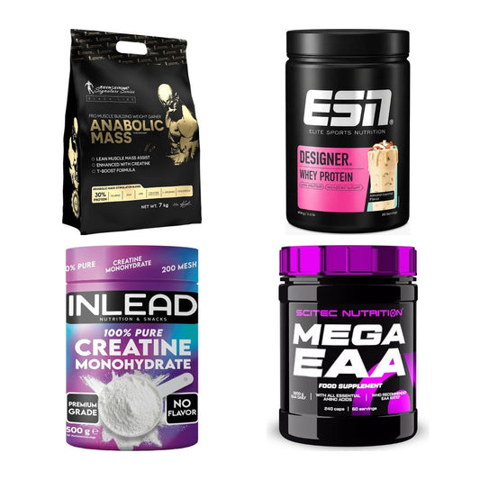 Masseaufbau für Fortgeschrittene: Kevin Levrone Anabolic + 3 weitere – alle enthaltenen Artikel
