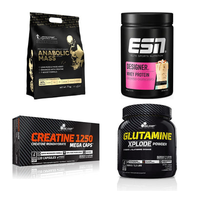 Masseaufbau für Fortgeschrittene: Kevin Levrone Anabolic + 3 weitere – alle enthaltenen Artikel