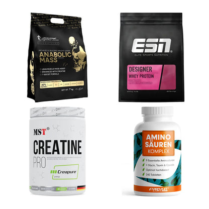 Masseaufbau für Fortgeschrittene: Kevin Levrone Anabolic + 3 weitere – alle enthaltenen Artikel