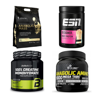 Masseaufbau für Fortgeschrittene: Kevin Levrone Anabolic + 3 weitere – alle enthaltenen Artikel