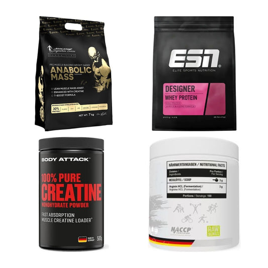 Masseaufbau für Fortgeschrittene: Kevin Levrone Anabolic + 3 weitere – alle enthaltenen Artikel