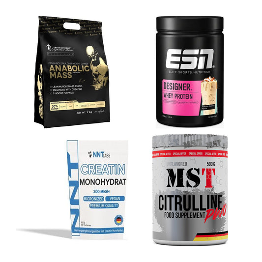 Masseaufbau für Fortgeschrittene: Kevin Levrone Anabolic + 3 weitere – alle enthaltenen Artikel